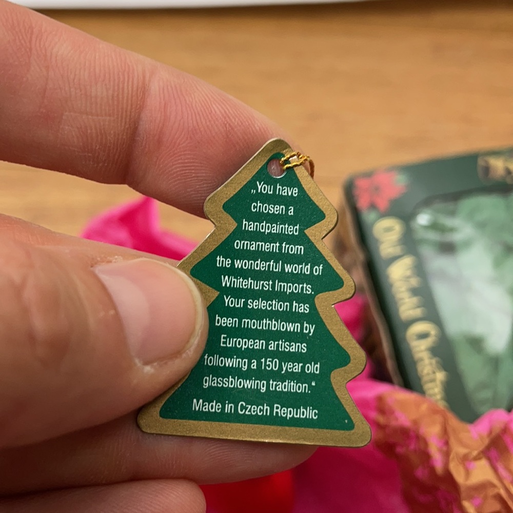 ❤️5/$25 Set of 2 Apple Christmas Ornaments - Picture 5 of 5